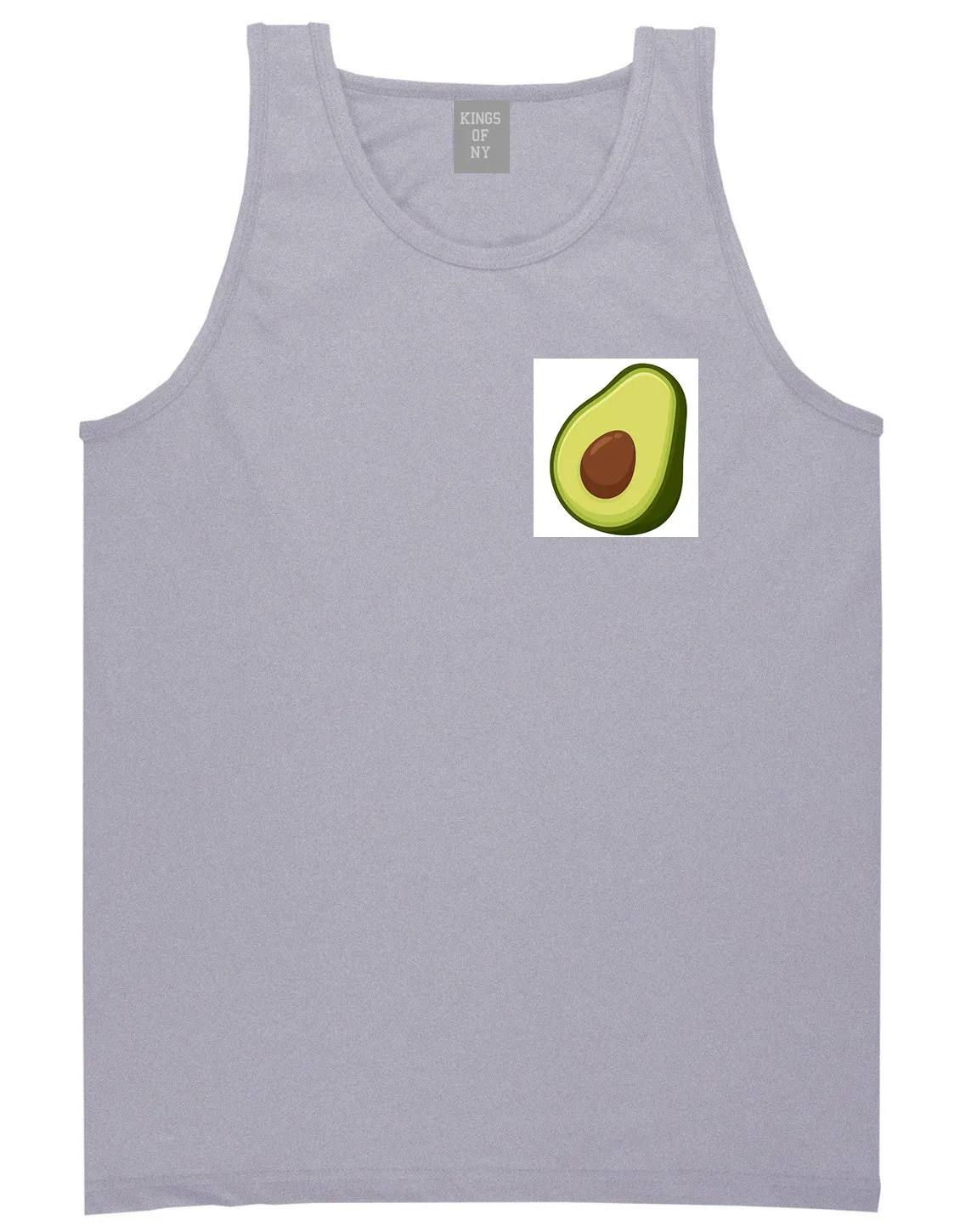 Avocado Vegan Chest Mens Tank Top T-Shirt