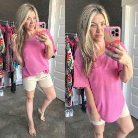 Back Together V-Neck Top