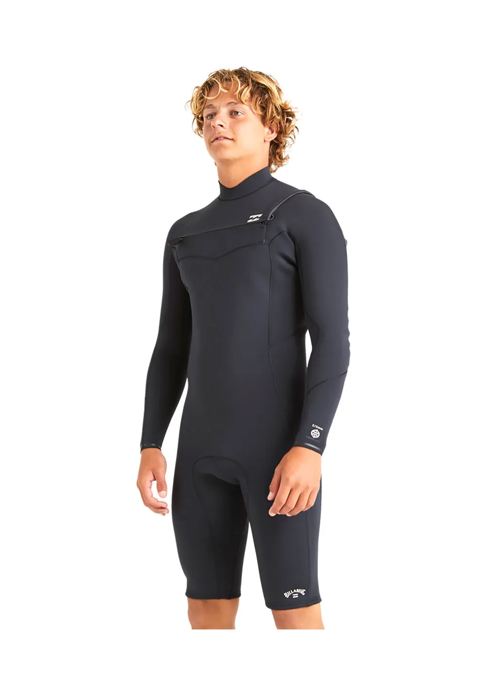 Billabong Mens Absolute Natural 2mm CZ GBS LS Spring Suit Wetsuit