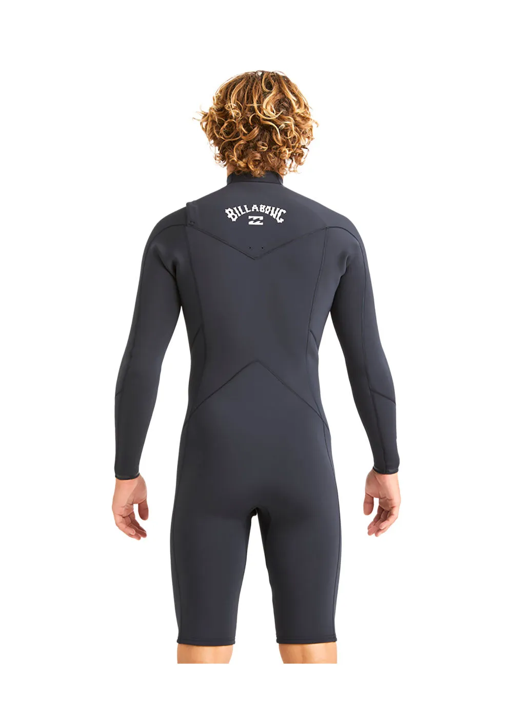 Billabong Mens Absolute Natural 2mm CZ GBS LS Spring Suit Wetsuit