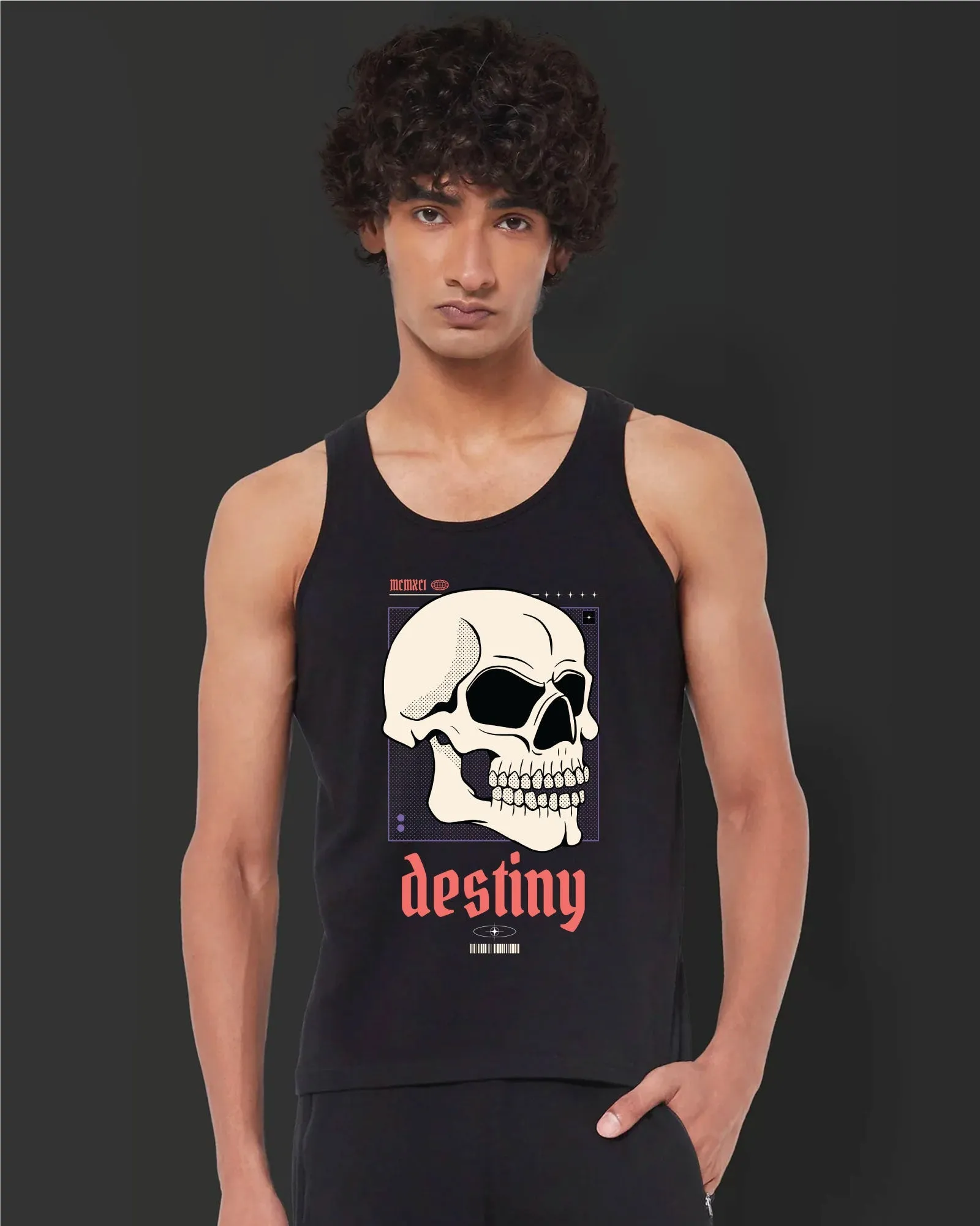 Destiny Tank Top: Black