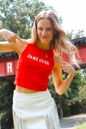 Game Over Cropped Tank