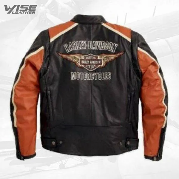 Harley Davidson Classic Cruiser Men's Leather Jacket