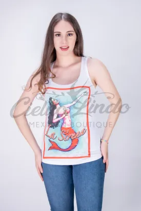 La Sirena Graphic Tank Top Shirt