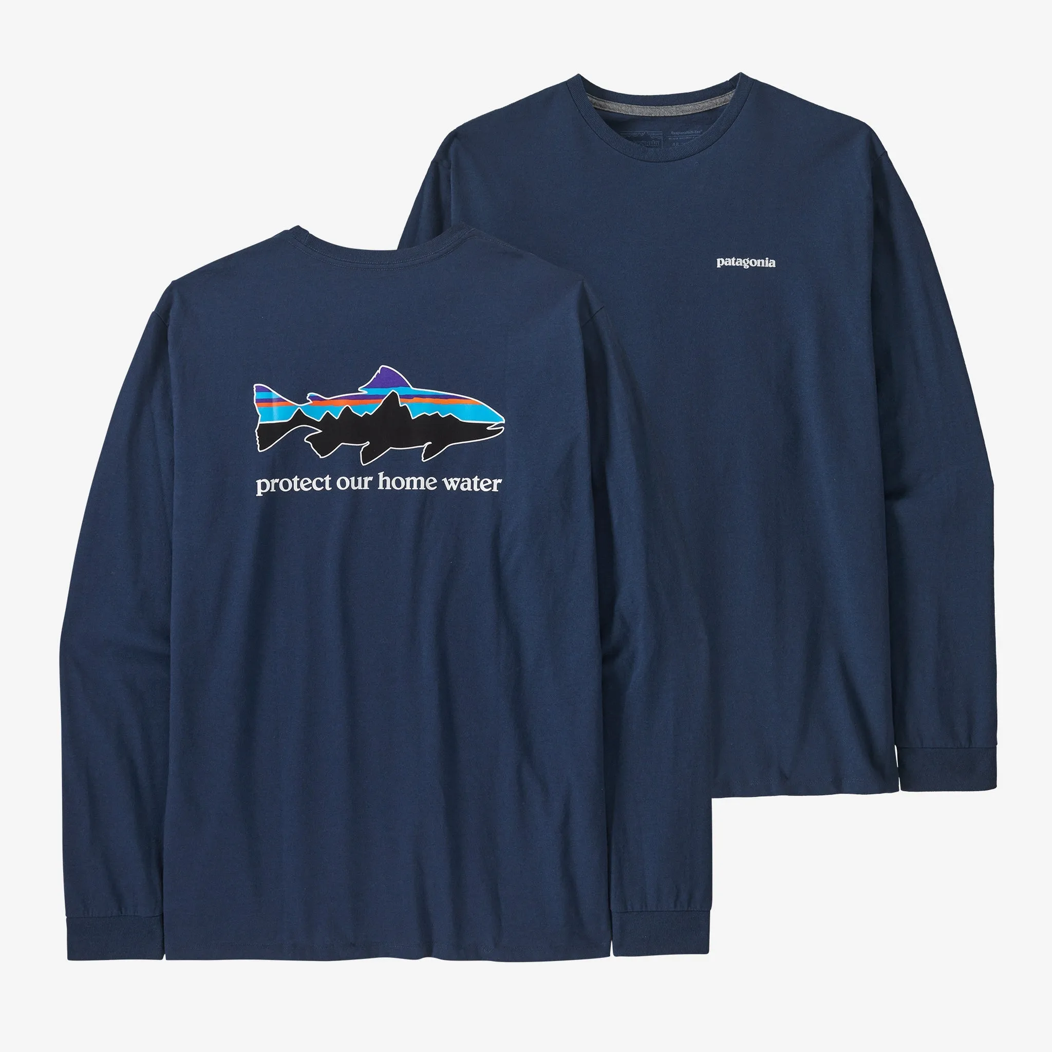 Men's Long-Sleeved Home Water Trout Responsibili-Tee®