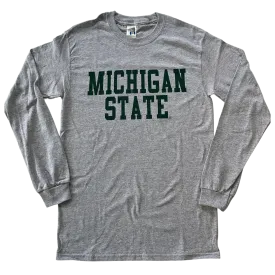 Michigan State Gray Long Sleeve T-shirt