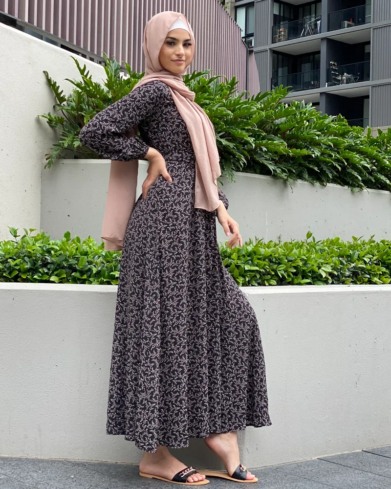 Nina Floral Maxi Dress