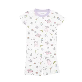 NOOMIE PRINCESS SHORT SLEEVE PAJAMAS