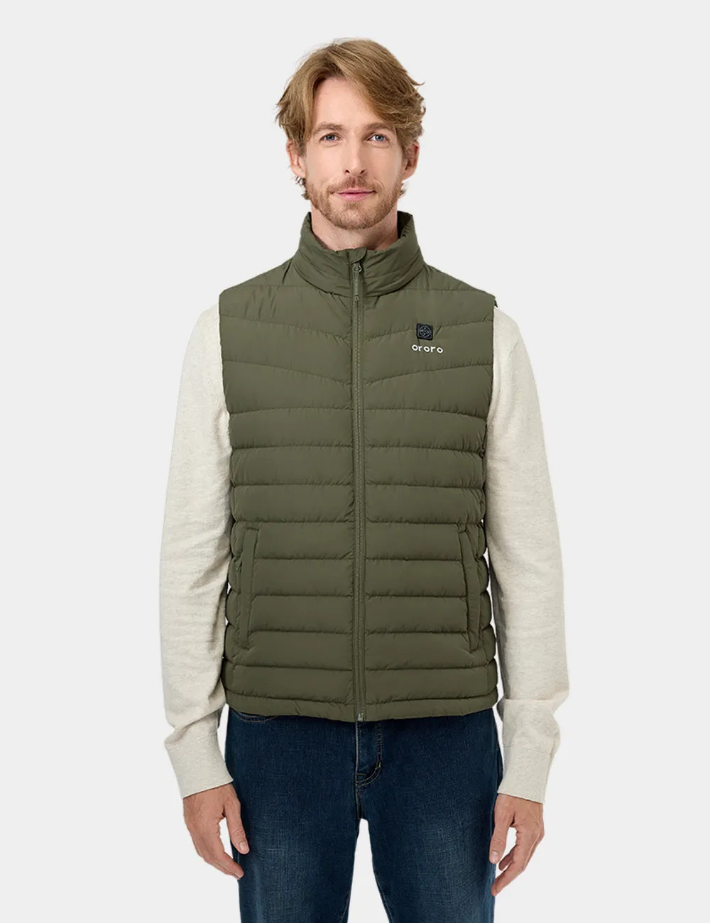 (Open-box) Men's Heated Lightweight Down Vest