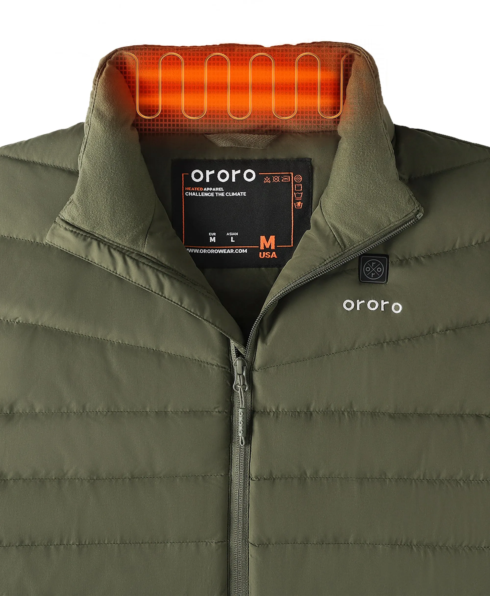 (Open-box) Men's Heated Lightweight Down Vest