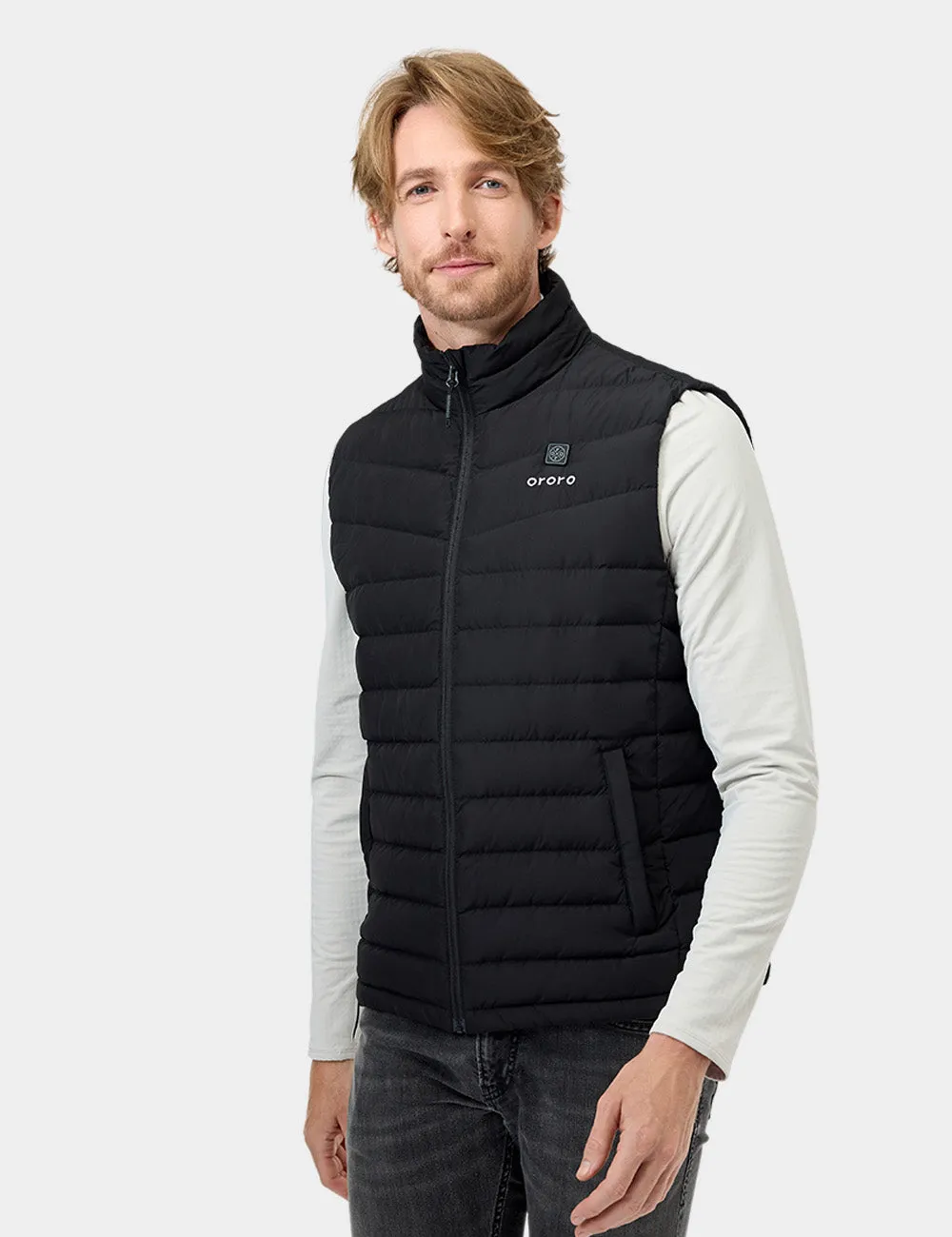 (Open-box) Men's Heated Lightweight Down Vest