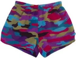 Pajama Shorts (girls) - Multi Camo