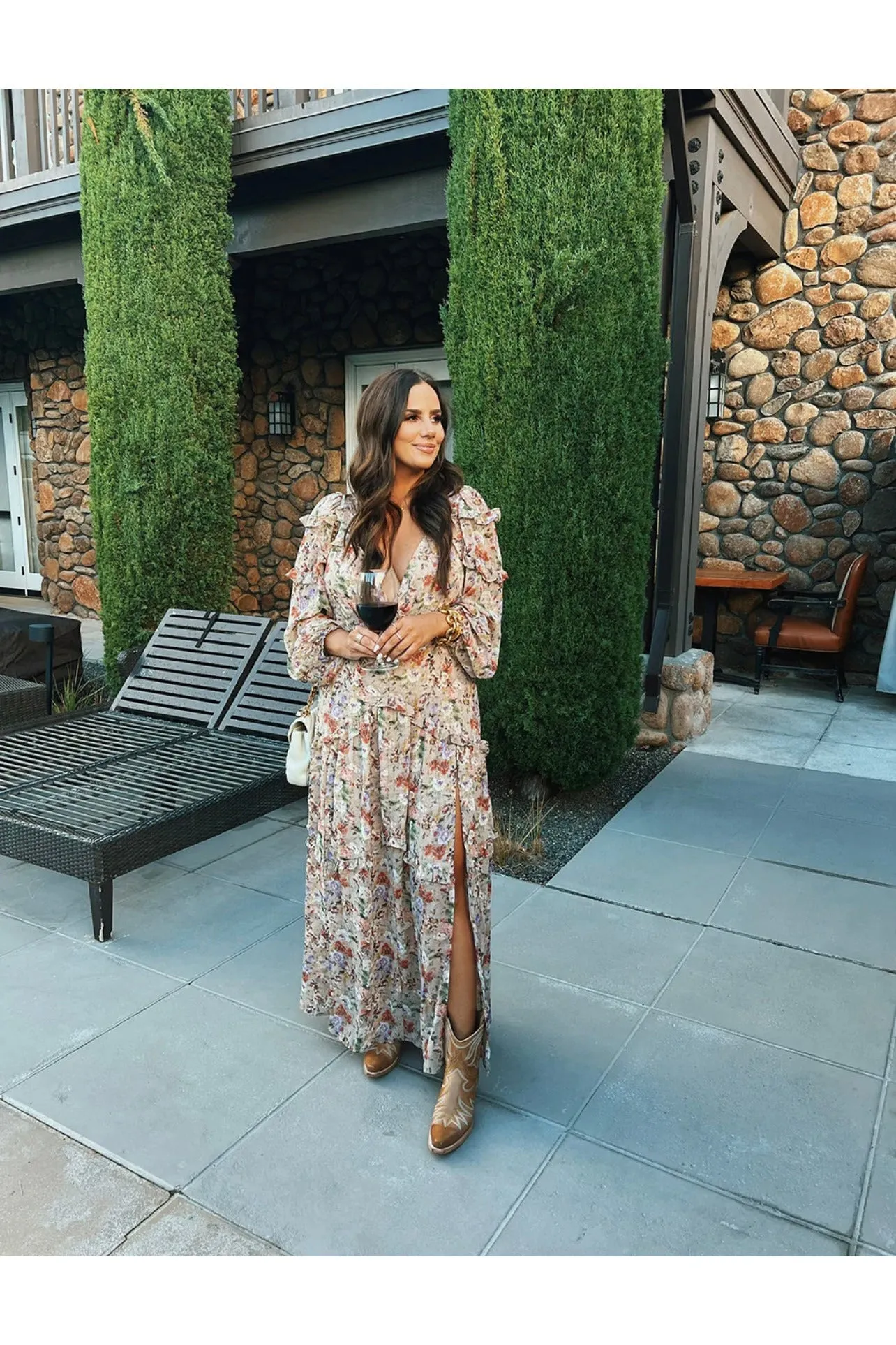 Pia Long Sleeve Maxi Dress