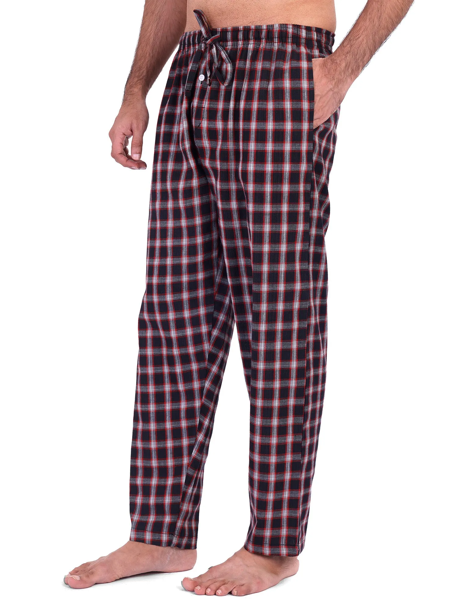 Plaid Pajama Pants for Men