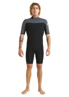 Quiksilver Mens Everyday Sessions 2mm Back Zip Spring Suit Wetsuit