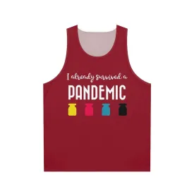 "Pandemic Survivor" Unisex Tank Top - Funny Gaming Apparel