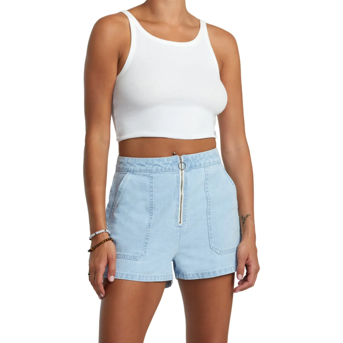 RVCA Women's Goldie Denim Shorts