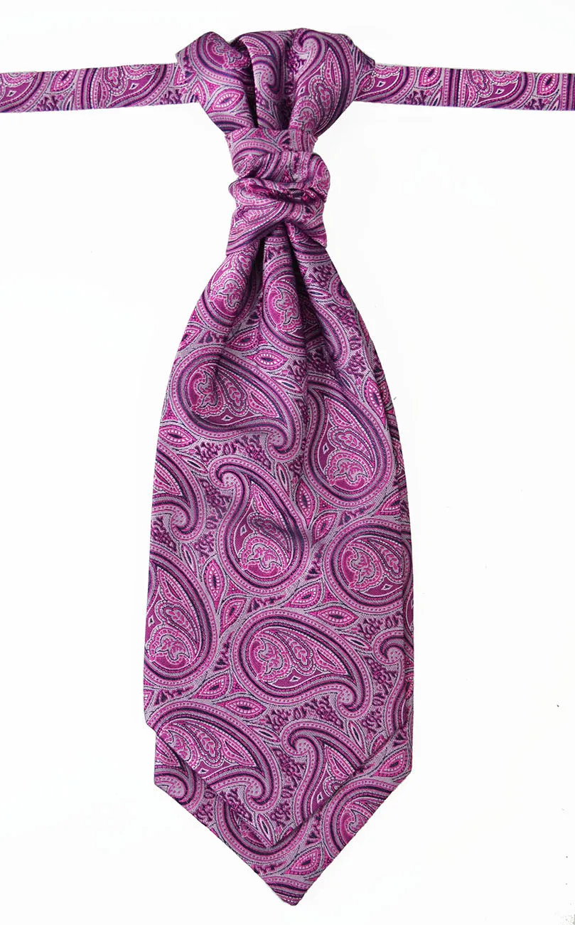 Summer Purple Paisley Suit Vest Set by Paul Malone