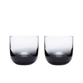 Tom Dixon Tank Whiskey Glasses Black Pair