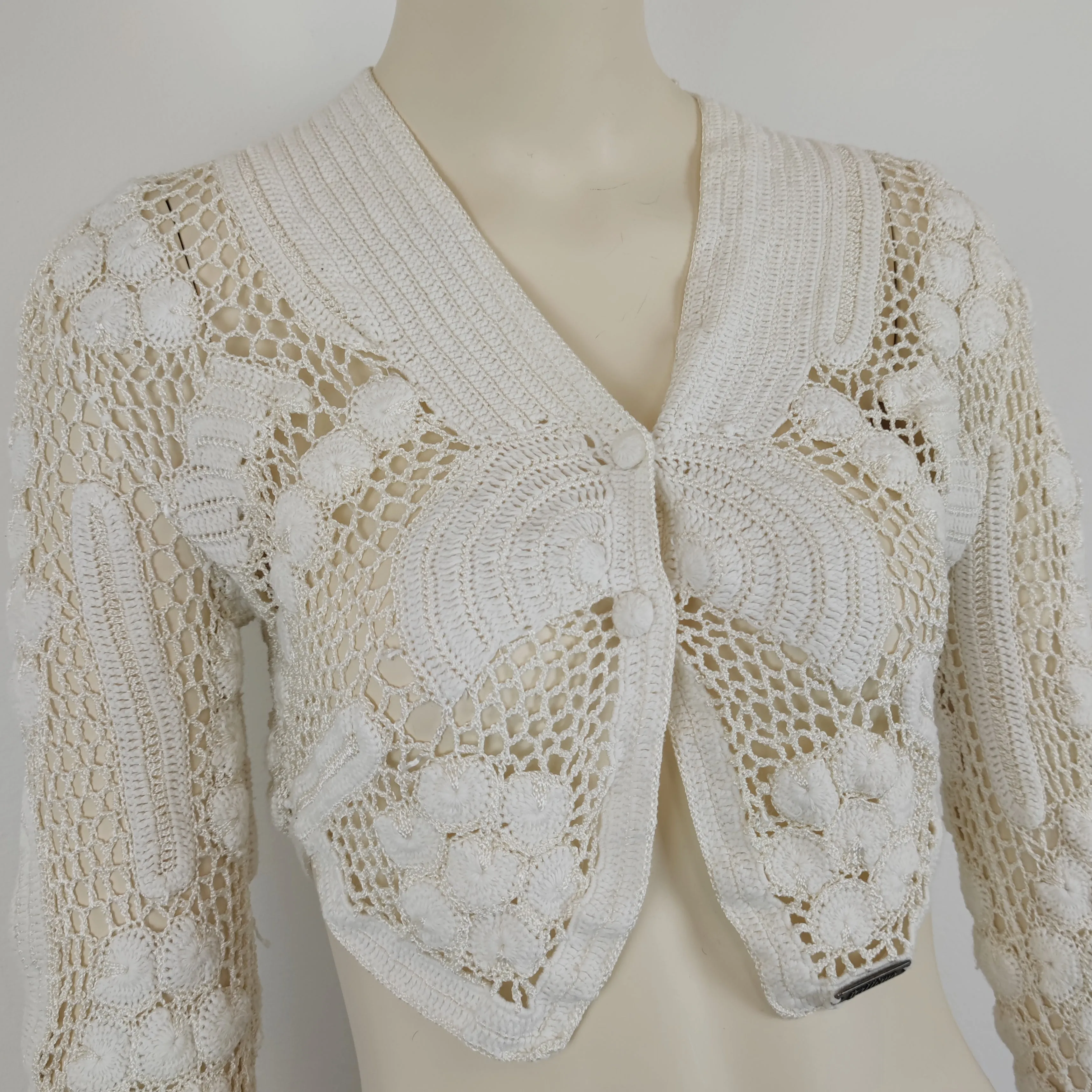 Top crochet Galliano