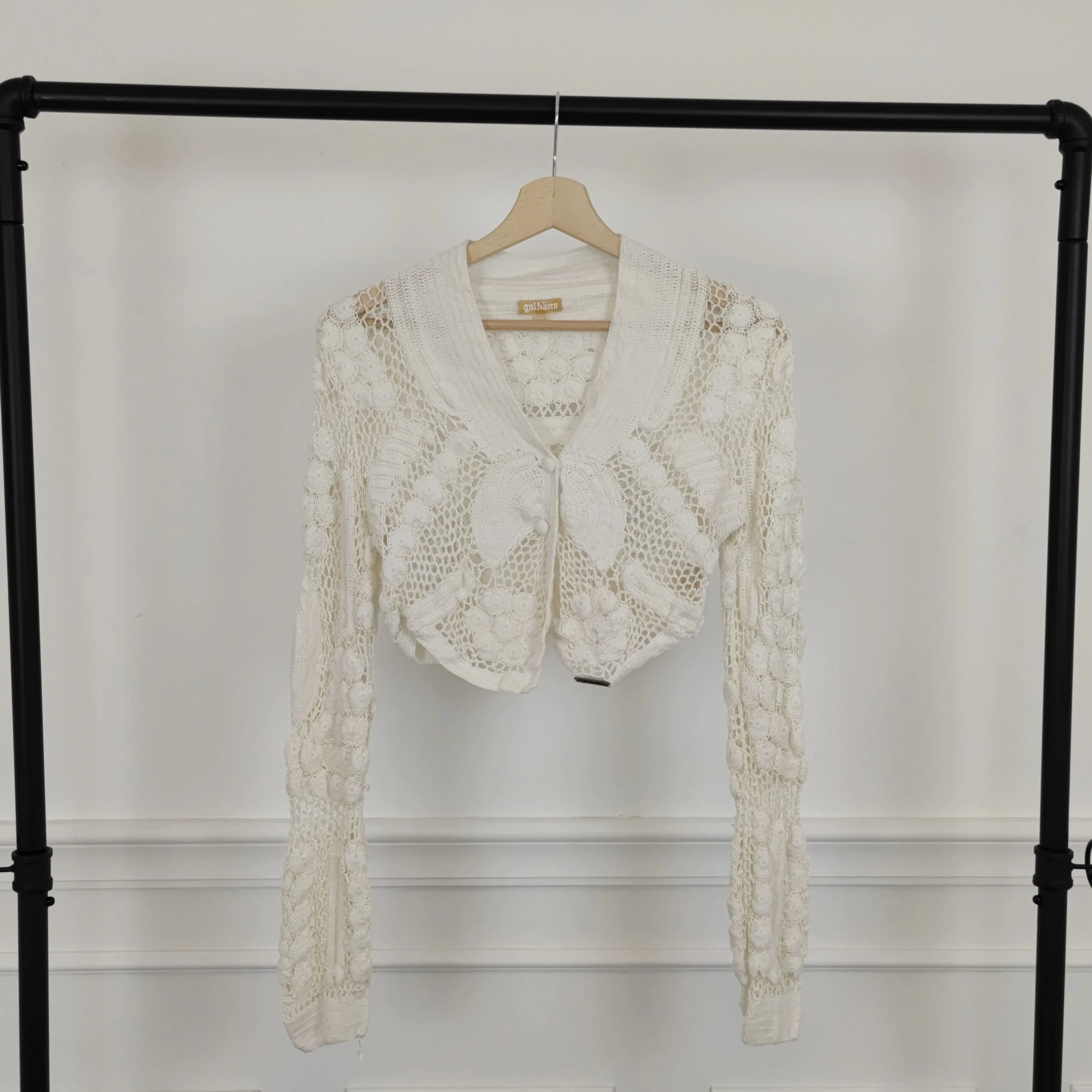 Top crochet Galliano