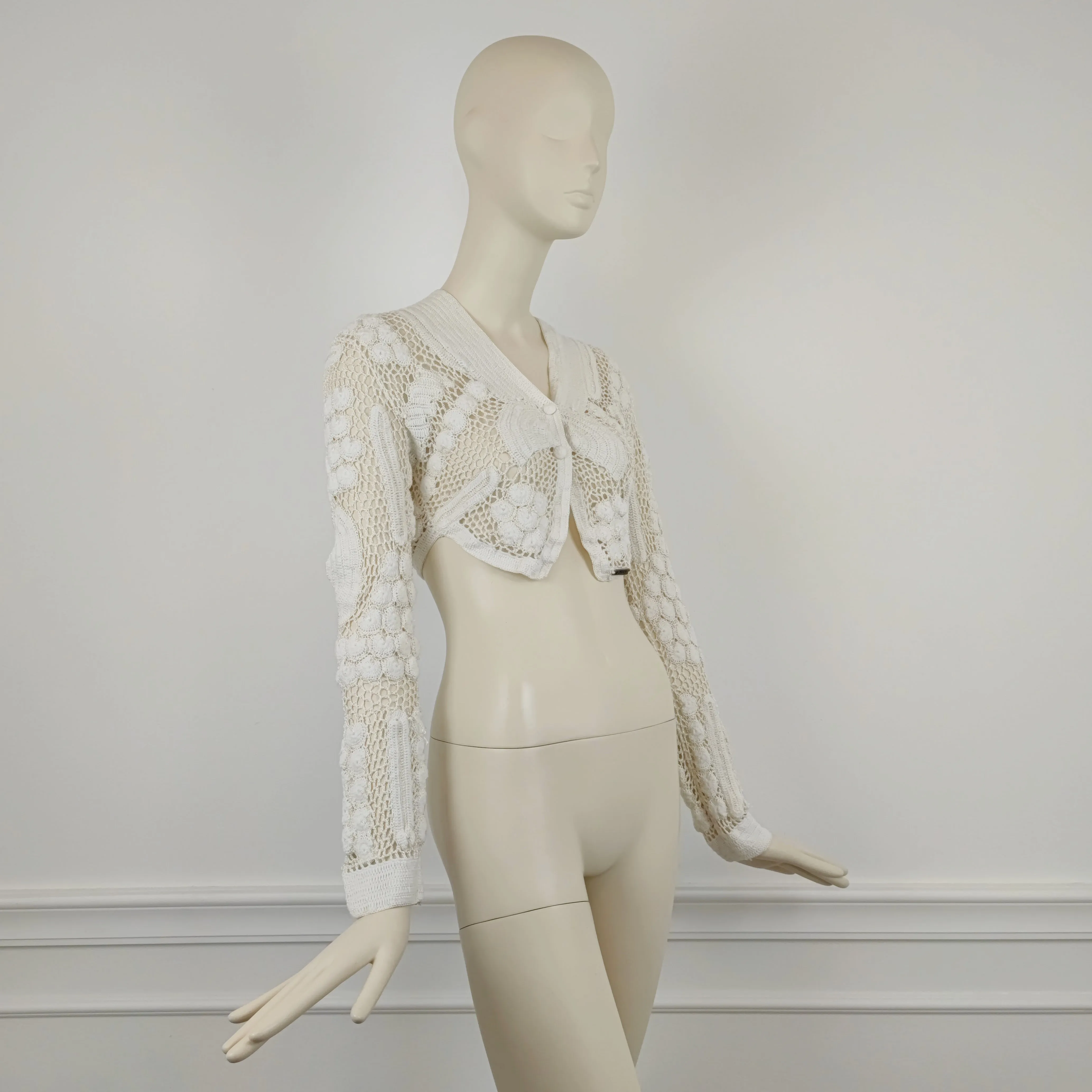 Top crochet Galliano