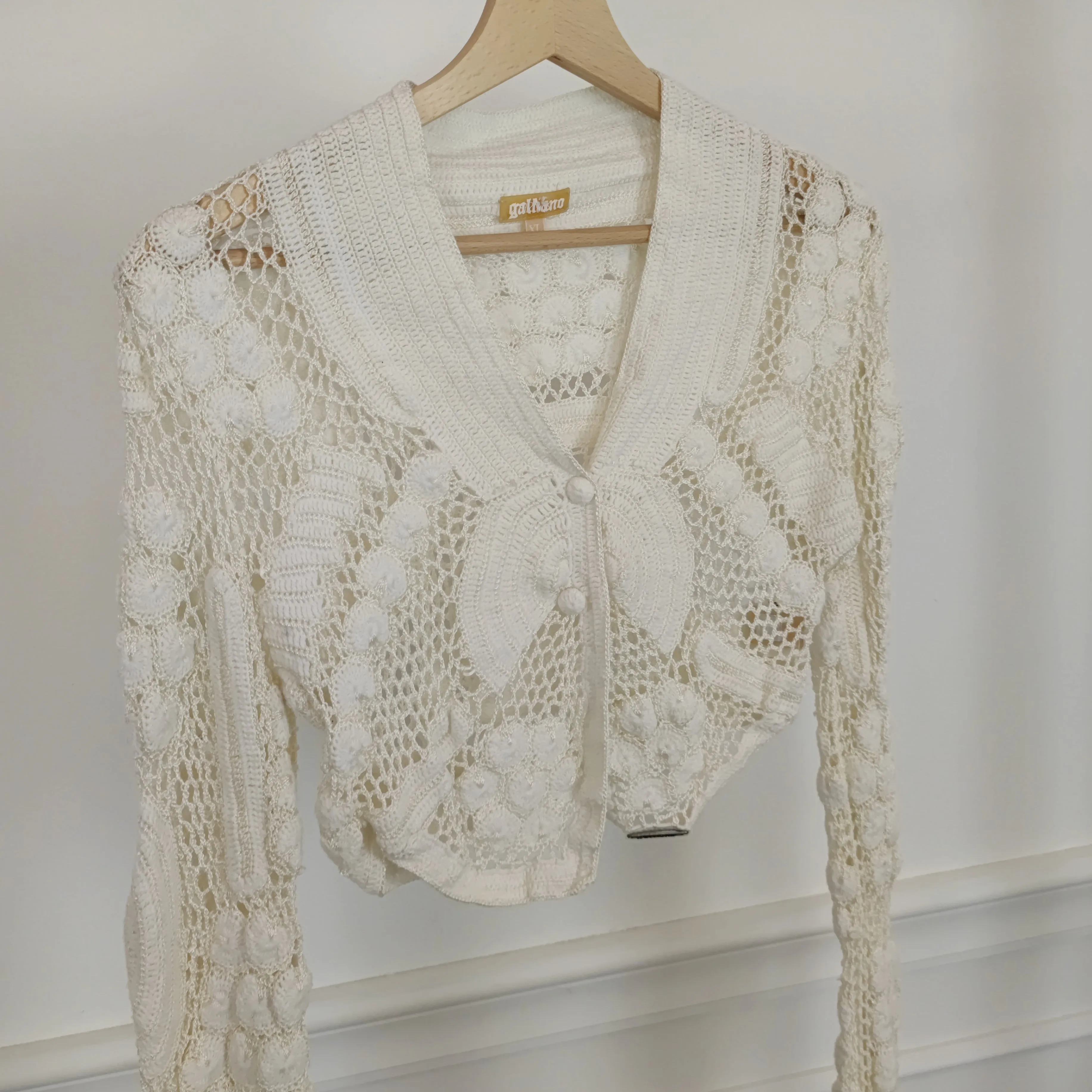 Top crochet Galliano