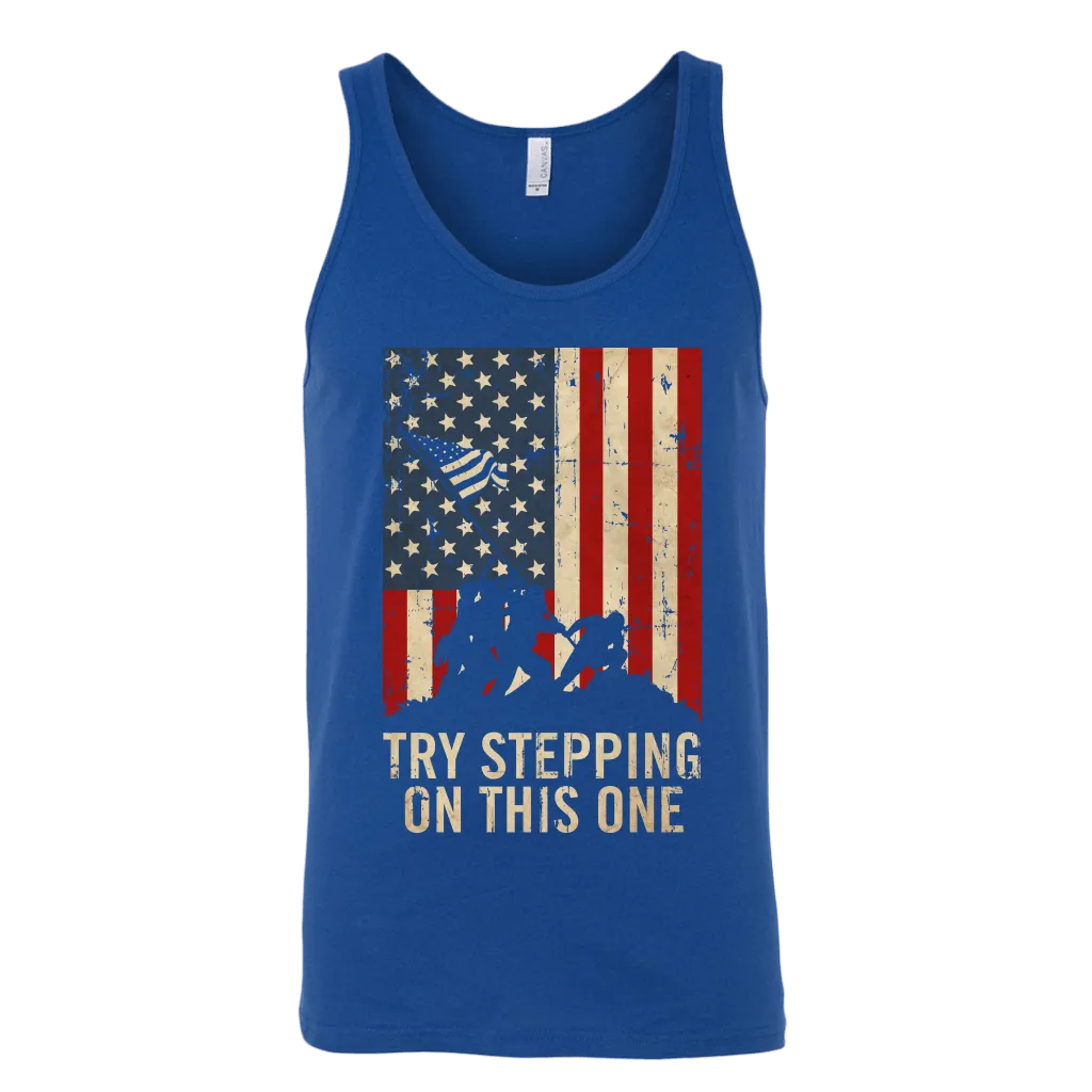 Try Stepping On This One Tank Top