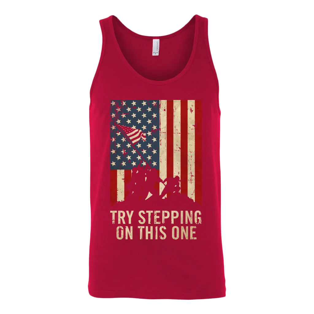 Try Stepping On This One Tank Top