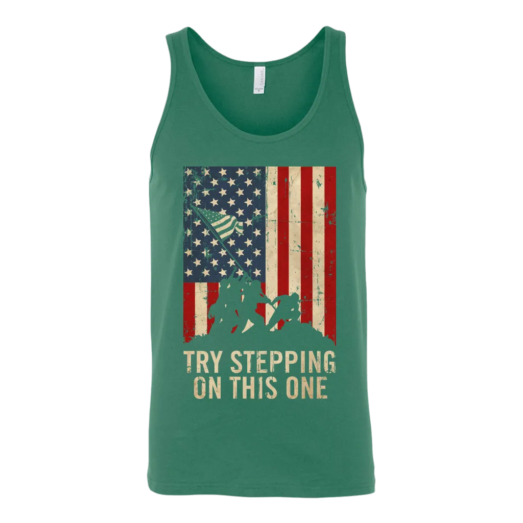 Try Stepping On This One Tank Top