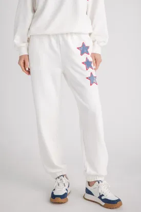 Vintage Havana Star Appliqué Sweatpants