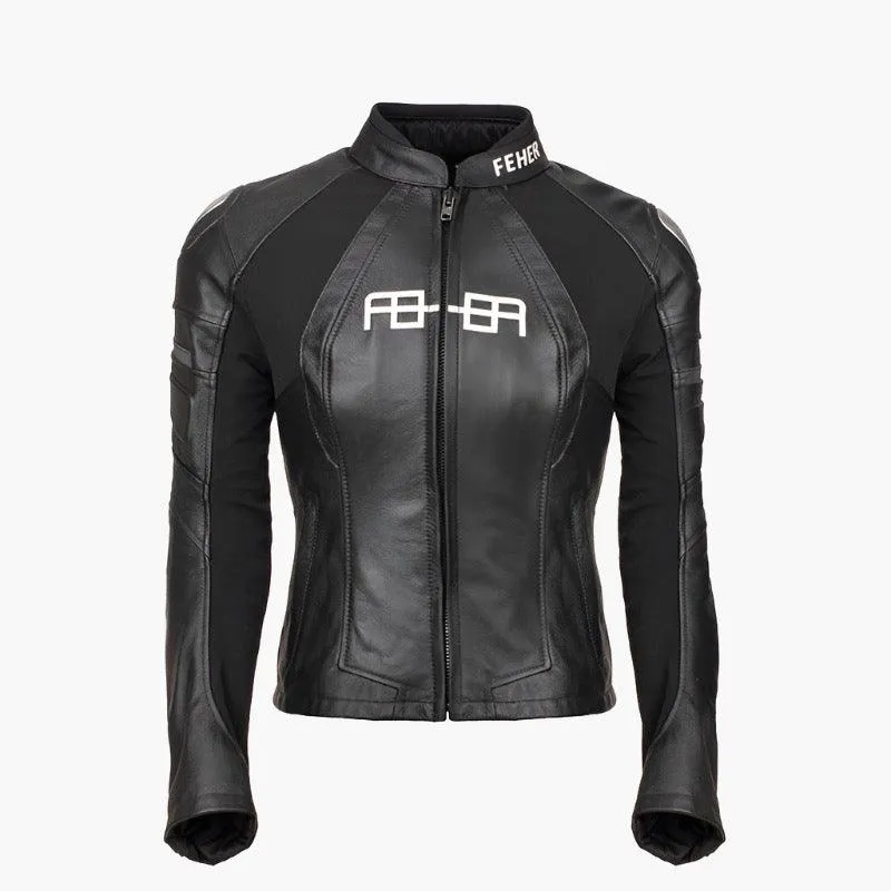 WOMEN LEATHER RIDING JACKET KELLY