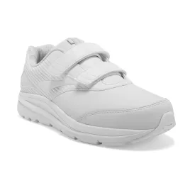 Women's Brooks Addiction Walker V-Strap 2 Color: White/ White (WIDE WIDTH)