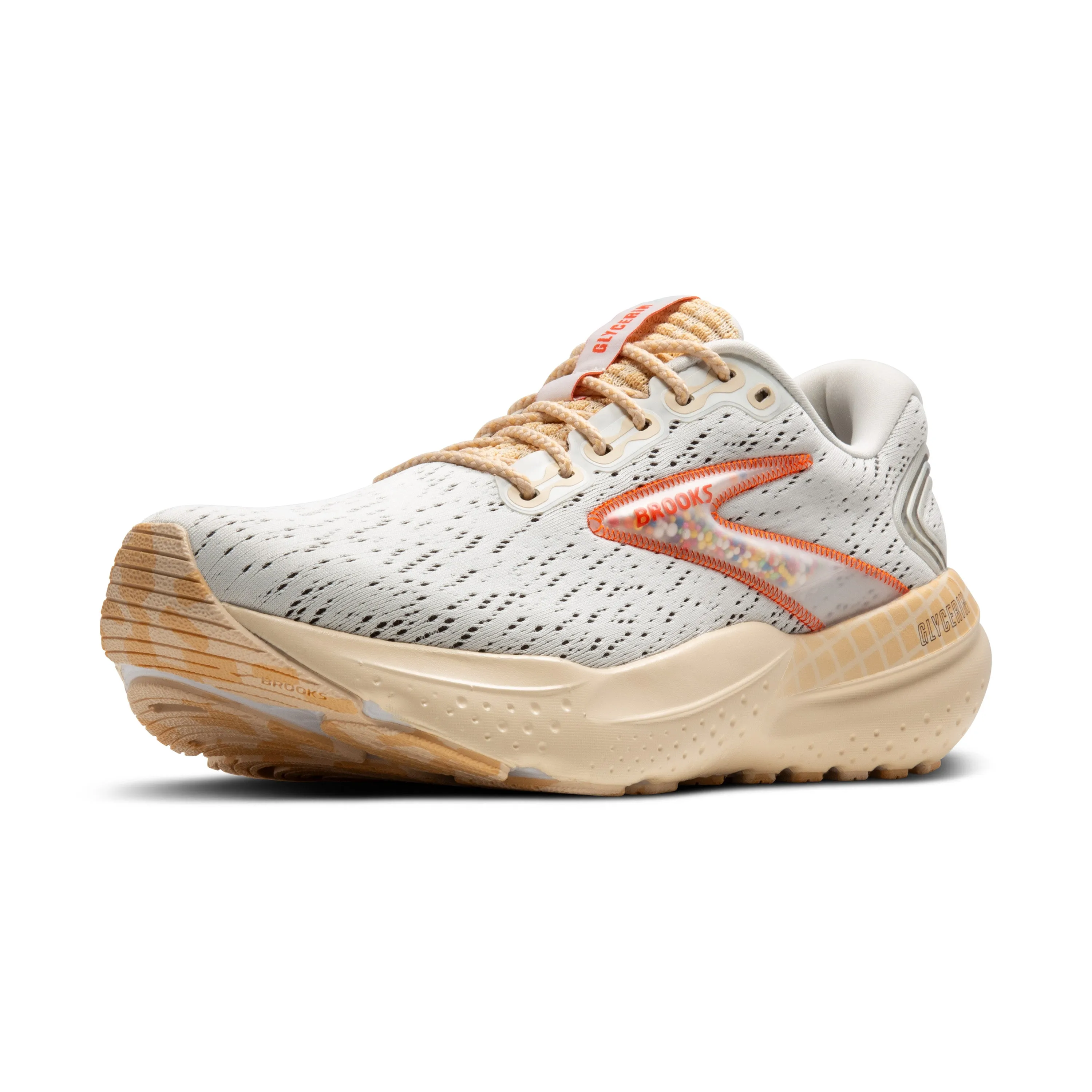 Women's Brooks Glycerin 21 Color: Snow/Dawn/Straw