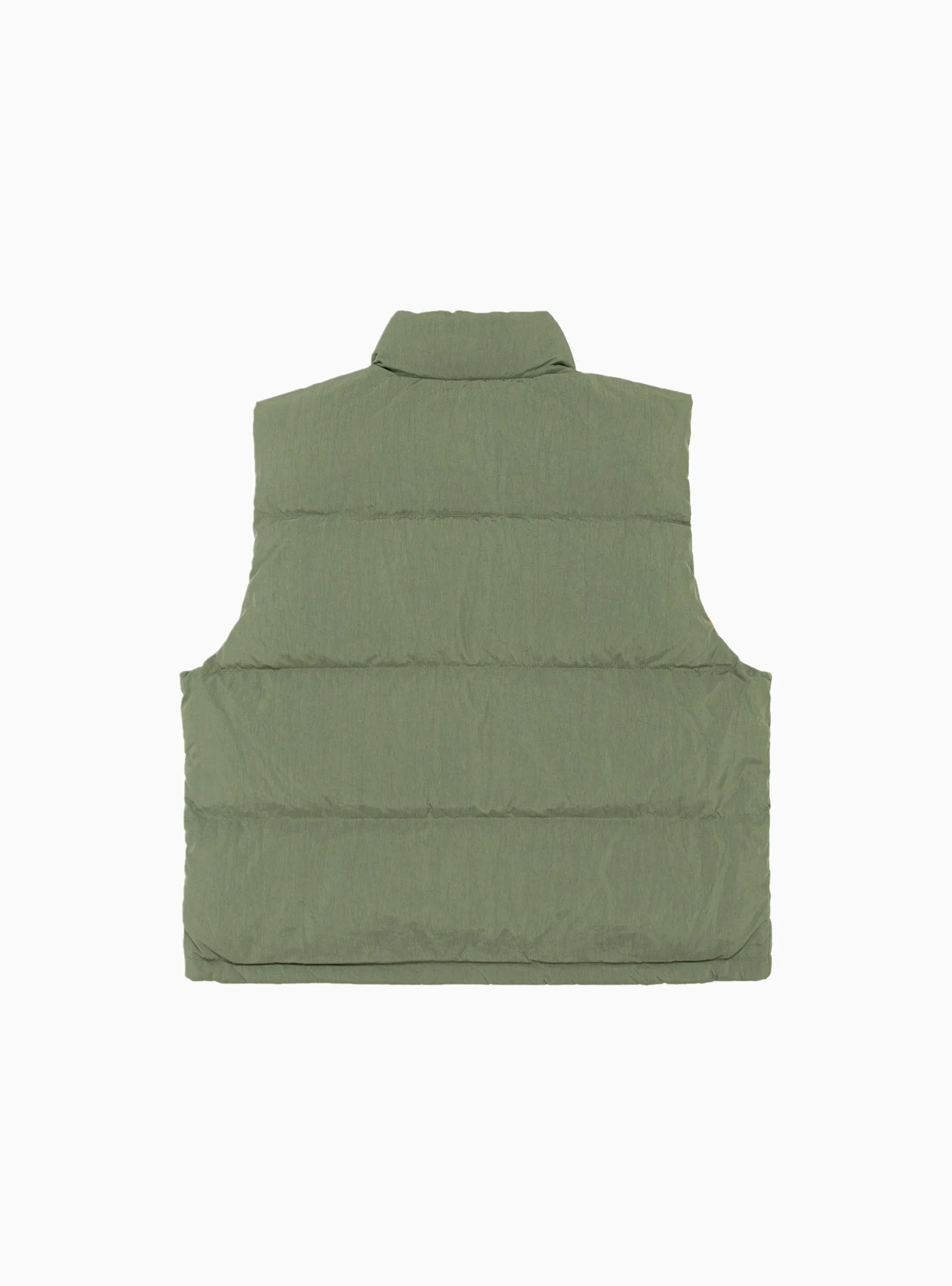 Workgear Reversible Down Vest Olive & Orange